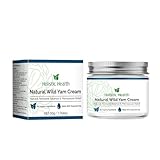 NAOLVE Wild Yam Cream Organic, Wild Yamswurzel Creme für Menopause Relief, Women's Wild Yam Creme Hormon Balance, Tief Hydratisierend und Feuchtigkeitsspendend, für Alle Hauttypen