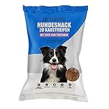 by Amazon 20 Streifen zum Kauen fur Hund, Ente und Truthahn, 200g (1er-Pack)