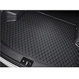 Für Toyota Für Prius 2011 2010 2009 2008 2007 2006 Abdeckungen Für Cargo-Liner Teppiche Innen wasserdichte Auto Stamm Matten Kofferraum Schutzmatte(Schwarz)