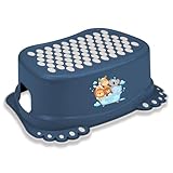 Kinderhocker TÜV Rheinland geprüft! Kinder Toilettenhocker mit Anti-Rutsch Beschichtung für Stabilität. – Kinder Hocker