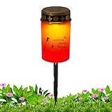 Grablicht | Rasenlampen | LED Pony Grabgedächtnislicht Für Garten Friedhof Gehweg Hinterhof Und Party Dekorationen