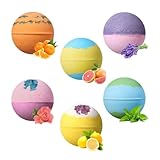 LOORGVEL 6 Stück Zweifarbige Badebomben Fußbad Badekugel 102g Natürliche Inhaltsstoffe Tierische Überraschungsspielzeuge für Hautpflege und Entspannung