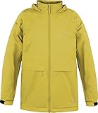 normani Kinder Softshelljacke Regenjacke mit Fleecefutter für Jungen und Mädchen - Wasserdichte, Winddichte Jacke mit 3M™ Scotchlite™ Reflektoren Farbe Gelb Größe L/146-152