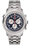 Swiss Alpine Military Herren Uhr Chronograph Analog Quarz 7078.9135SAM Edelstahl