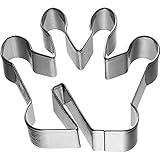 RBV Birkmann, V.I.P. Krone, Tassenkeks, Ausstechform zum Ausstechen und Dekorieren von Plätzchen, Marzipan, Fondant, Edelstahl, spülmaschinengeeignet, mit Banderole, Größe:6,5 cm, 198609…