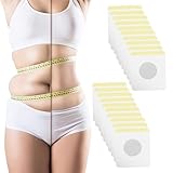 Abnehmen Schnell Fettverbrenner, Abnehmpflaster Kann das Stoffwechselsystem Verbessern, Weight Loss Sticker Bauch Patch Körperlinie Perfektionieren, Gesund und Mild Slimming, 30 Stück