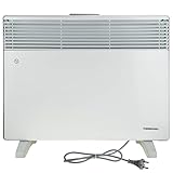 Thermoval Wandkonvektor Elektroheizung Heizgerät Heizkörper (1500W)