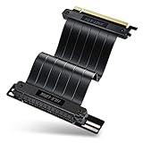 ELUTENG PCIE 16x 3.0 Riser Kabel Verlängerungskabel Karte, PCI Express Port GPU Erweiterungskarte Stecker 20cm, Extreme Hochgeschwindigkeits Riser Kabel Extrem Flexibel