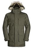 Jack Wolfskin Herren Parka, Island Moss, XXL