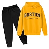 Trainingsanzug Kinder Jungen Sportanzug Freizeitanzug Einfaches, Trendiges, Y2K Fashion Und Comfortabel Langen Rmeln Sweatshirt+Sporthose für