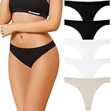 Channo String Tanga Damen Nahtlos: Frauen Set Unterhosen Atmungsaktive Bequeme Unterwäsche Sexy Unsichtbar und Nahtlose Tangas 5 Stück Sortiert S