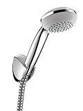 hansgrohe Crometta 85 Duschkopf, inkl. Duschkopfhalter, 2 Strahlarten, Chrom