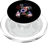 Parrot Bow Tie US Flag Gnomes Sunflower 4th Of July Bird PopSockets PopGrip für MagSafe