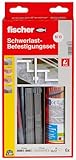 fischer Schwerlast-Befestigungsset 300 T mit Ankerstange M 10, Befestigungssystem für den Innen- und Außenbereich, multifunktionales Set für Schwerlasten in Beton & Mauerwerk