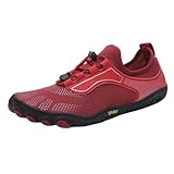 Unisex Badeschuhe Herren, Wasserschuhe Damen, Fashion Strandschuhe Schnell Trocknend Schwimmschuhe Mesh Atmungsaktiv Aquaschuhe rutschfeste Abriebfest Surfschuhe, Größe 36-48