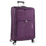 ITACA - Koffer XL, Hartschalenkoffer, Reisekoffer Mit Rollen, Koffer Hartschale und Koffer & Trolleys - Robust, geräumig und ideal für Lange Reisen., Violet