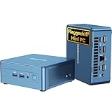 GEEKOM IT12 Mini PC mit Intel i5-12450H, 16GB DDR4 RAM 512GB(Bis zu 4TB) SSD Mini PC Windows 11 Pro mit 2.5G LAN|SD-Kartenleser|Wi-Fi 6E|Bluetooth 5.2|2*USB4 8K Mini Desktop PC für Home&Office&Busiess