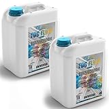 GiDeli Nebelfluid 2 x 10L – Nebelmaschine Flüssigkeit, mittlerer Fog, Nebelflüssigkeit für Indoor & Outdoor – fein abgestimmte Dichte für Shows und Beleuchtungseffekte