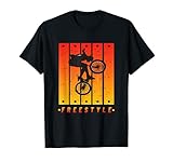 Vintage und Retro-Style Bmx Rider Freestyle Rad Fahrrad Bmx T-Shirt