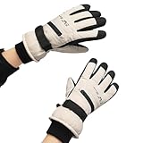 jiingekk Winter-Skihandschuhe für Herren und Damen, Touchscreen, Schnee, Ski-Handschuhe, Winter, warme Handschuhe, Snowboard, Winterhandschuh zum Skifahren