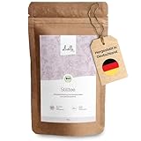 Livella Bio Kräuter Stilltee - Naturbelassen - 80g loser Kräutertee mit Bockshornkleesamen und Zitronenverbene - 100% Bio Stilltee - Bockshornklee Tee