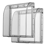 BUGUUYO 2 Stück Wasserdichte Steckdosenabdeckung Typ Spritzwasserschutz Schutz für Badezimmer und Wohnraum Kindersicher Langlebig und Leicht zu Bedienen