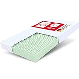 FDM Matratze 90x190 cm Härtegrad H3 Höhe 12 cm Kindermatratze Doppelseitige Schaumstoffmatratze Polyurethanschaum Hypoallergenem Waschbarem Premium-Bezug Oeko-Tex PICCHI