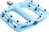 HT pa03 a Pedale, flach, verstärkt, Nylon, Unisex, Erwachsene, Himmelblau