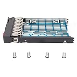 Mtlavishness MTLAVISH -Festplatte Tablett mit guter Stabilität und Datensicherheitsschutz für Server -Serie ideal für 2,5 Zoll SAS SATA Heiße Swap -Festplatten aus Metall und ABS