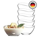 TYA I LAV Vorspeise 215ml BLEI FREI Schalen Dessertschale Glasschalen Müslischalen Schüssel aus Glas