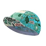 BikingBros Lustige Fahrradkappe – Polyester, schwarz, Fahrradhelm-Innenfutter, atmungsaktiv und schweißabsorbierend, B5, Einheitsgröße