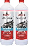 NIGRIN Kühler-Schutz Langzeit Konzentrat, Kühler-Frostschutz, 1 L, für Benzin- und Dieselmotoren (Packung mit 2)