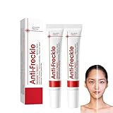 Creme Gegen Pigmentflecken 2 Stück, Pigmentflecken Entferner Gesicht mit Niacinamid & Vitamin C, Gesichtscreme Damen Altersflecken Entfernen, Dark Spot Remover Verbessern sie Fahle Haut, Anti Freckles