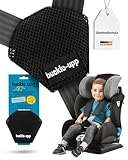 buckle-upp Anti-Escape System für den Kinder-Autositz - Kindersicherheit und Abschnallschutz - Gurtschloss-Sicherung für Kinder - Verhindert das Abschnallen beim Autofahren (schwarz)