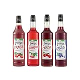 Sirop - Fuego : Fraise - Grenadine - Cerise - Cassis (4x1L)