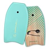 Contour SURF Reed Bodyboard 33' (84 cm) – Für Kinder & Erwachsene Leichter EPS-Kern, Doppelkanal-Design, Dual Swivel Coil Leash – Für alle Wellen-Levels.