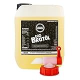 sunflowerFamily Bio-Bratöl, Bio Sonnenblumenöl, 5L Kanister inkl. Auslaufhahn - high oleic, kalt gepresst, schonend raffiniert