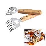 Bärenkrallen,Fleischkralle,BBQ Fleischkrallen,Pulled Pork Krallen,Premium Pulled Pork Krallen,Meat Claws,Pulled Pork Gabeln,Fleischkrallen zum zupfen,2PC