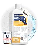 Treufix - Abflussreiniger I drain cleaner [EXTRA STARK] - Rohrreiniger beseitigt Verstopfungen und unangenehme Gerüche - Abflussfrei im Bad, WC, Küche - maximale Sauberkeit 1L - Made in DE