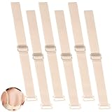 3 Paar BH Träger Halter, BH Träger Breit, BH Verstellbare Träger, Träger Zum Annähen, Verstellbar Abnehmbar, Damen BH Träger, Für BHS, Bikini-Oberteile, Kleider Und Mehr, Hautton (1.8 cm)