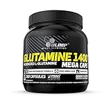 OLIMP- Antikataboliken L-Glutamine Mega Caps (300 Kapseln). Nahrungsergänzungsmittel mit hochwertigem Glutamin | 300 Stück (1er Pack)