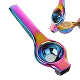 Zitruspresse aus Metall, Zitronenpresse, manuelle Zitronenpresse mit rutschfestem Griff | Tragbare Zitruspresse aus Edelstahl, rutschfester Griff