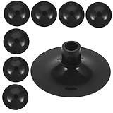 BELLIFFY 10 Stück Teiliges Saugnapfpfeilspitzen aus Flexiblem Gummi Ersatz für Kinderbogenschießen Passend für Holz Carbon Fiberglaspfeile Sicher und Elastisch für Outdoor Spiel und