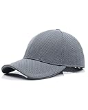 Zylioo XL Running Sport Kappe Basecap Großer Kopf Outdoor Mesh Atmungsaktiv Baseballkappe Walking Cappy Baseball Cap