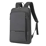 AUGUR Business Slim Rucksack Herren 15,6 Zoll wasserdicht Laptop-Rucksack leichte kleine Rucksäcke für Reisen/Business/Arbeit handgepäck Business Rucksack