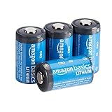 Amazon Basics – CR2-Lithium-Batterien, 3 V, 4er-Pack