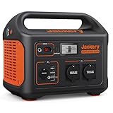 Jackery Explorer 1000, 1002Wh Tragbare Powerstation Mobiler Stromspeicher mit 230V/1000W (Spitze 2000 W), Mobile Stromversorgung für Outdoors, Heimwerken und als Notstromaggregat (Generalüberholt)