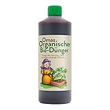 GRANNY’S WORLD® BIO-Dünger I Veganer Universaldünger I Flüssigdünger für starkzehrende Pflanzen I Obst- und Gemüsedünger I Tomatendünger I Omas Dünger I Einfach und effektiv Düngen I Dünger (1000 ml)