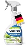 GEROBUG Anti Motten-Spray 500 ml - Einfache Mottenbekämpfung für Lebensmittelmotten & Kleidermotten - Mottenschutz für Kleiderschrank, Schrank, Wohnung, Kleider, Teppich & Küche geeignet