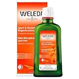 WELEDA Bio Sport & Muskel Bad - Naturkosmetik Badezusatz entspannt beanspruchte Muskeln nach dem Sport & unterstützt die Regeneration. Bade Essenz mit Rosmarin & Lavendel Duft (1x 200 ml)